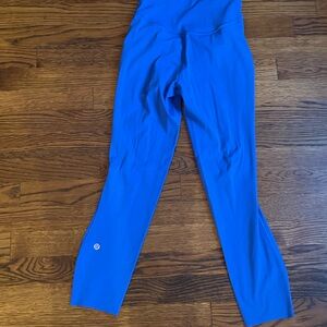 Lululemon fast and free right, super breathable, pretty blue color